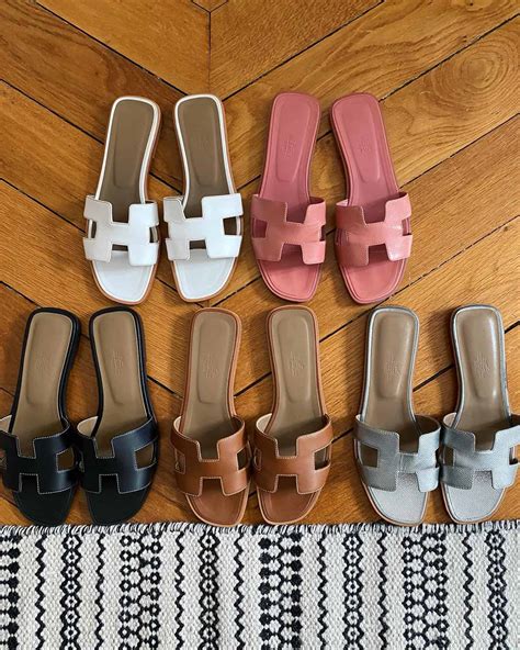 hermes oran sandals original|Hermes oran sandal size chart.